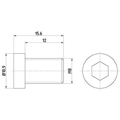Abbildung von HELLA 8DZ 355 209 091 Schraube, Bremsscheibe BMW: 3 Coupe, 5 Limousine, Limousine