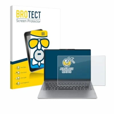Abbildung von BROTECT Entspiegelungs Schutzglas für Lenovo IdeaPad Pro 5 Gen 9 14&quot; Schutz Folie Panzerfolie Glas Matt [Extrem Kratzfest 9H, Anti Reflex]