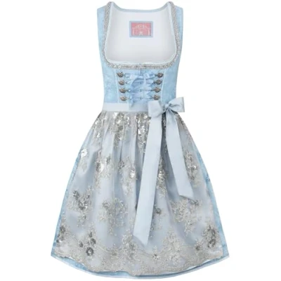 Abbildung von Stockerpoint MAYA Dirndl, Damen, Größe: 48, Hellblau