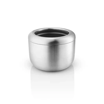 Abbildung von EVA SOLO To Go Thermo Lunchbox 710 ml Praktische mit Thermobehälter &amp; doppelwandigem Deckel, die das Essen bis zu 6 Stunden warm 12 kalthält steel/black