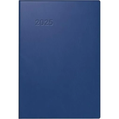Abbildung von BRUNNEN Taschenkalender Modell 723 (2025), 2 Seiten = 1 Woche, A7, 160 Seiten, Kunststoff Einband, dunkelblau