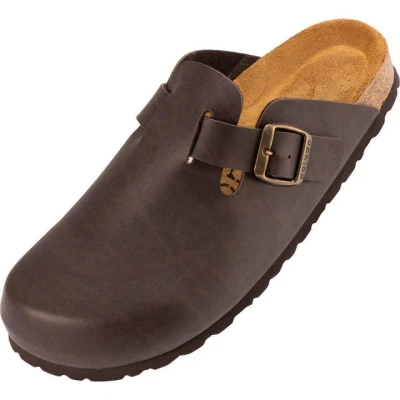 Abbildung von Palado KIEL Clogs, Größe: 46, Darkbrown/bronze//black/darkbrown Schuhe