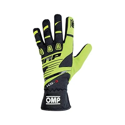 Abbildung von OMP OMPKK02743E059004 My2018 Ks 3 Handschuhe gelb/schwarz Size 4 schwarz / gelb