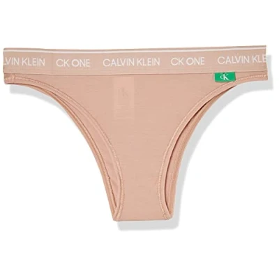 Abbildung von Calvin Klein Damen Brazilian Slip mit Stretch, Clay, L