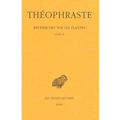 Abbildung von Theophraste, Recherches Sur Les Plantes Tome V, Livre IX (Collection Des Universites De France Serie Grecque, Band 446)