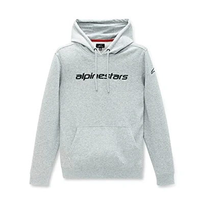 Abbildung von Alpinestars, Linear Hoodie, Kapuzenpullover, Graues Heidekraut, L, Mann
