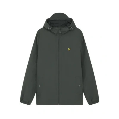 Abbildung von Lyle &amp; Scott ZIP Through Hooded Jacket Leichte Jacke, Herren, Größe: Large, Gunmetal