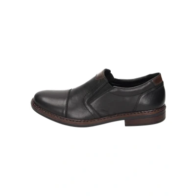 Abbildung von Rieker Businessslipper, Herren, Größe: 44, Black Schuhe
