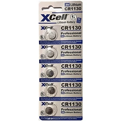 Abbildung von XCell Lithium Knopfzelle CR1130 5er Blister 3V/48mAh