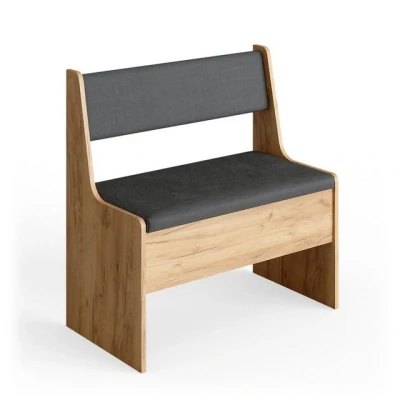 Abbildung von Vicco Sitzbank Roman, Sand/Anthrazit, 76 x 42 cm