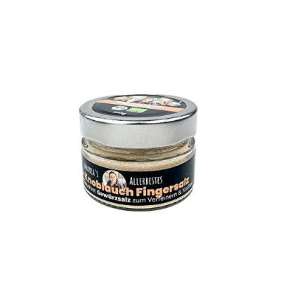 Abbildung von BIO Gourmet Gewürzsalz zum Grillen, Kochen &amp; Verfeinern Handgemacht im Allgäu (Zimt Knoblauch, 6x120g)