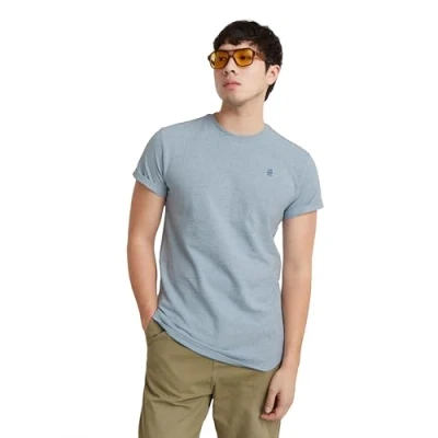 Abbildung von G Star LASH Tshirt basic, Herren, Größe: XS, Faze blue htr