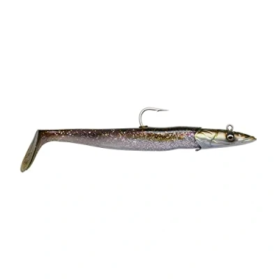 Abbildung von Savage Gear Sandeel V2 2P1 Shad Green Silver 21.5cm (140g)