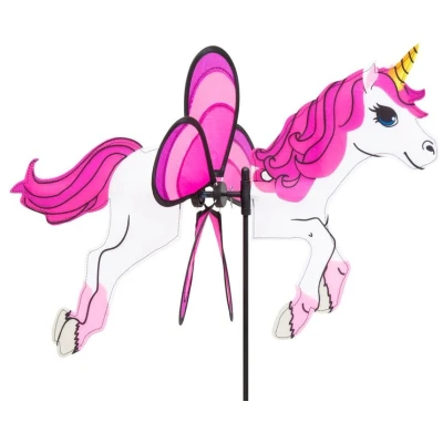 Abbildung von Windspiele in Tierform Spin Critters ca 32x65cm Einhorn