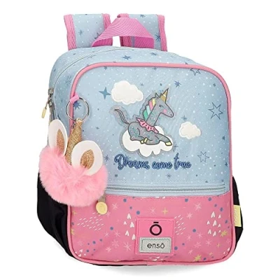 Abbildung von Enso Träume werden wahr Vorschulrucksack Anpassbar an Trolley Multicolor 23x25x10 cm Polyester