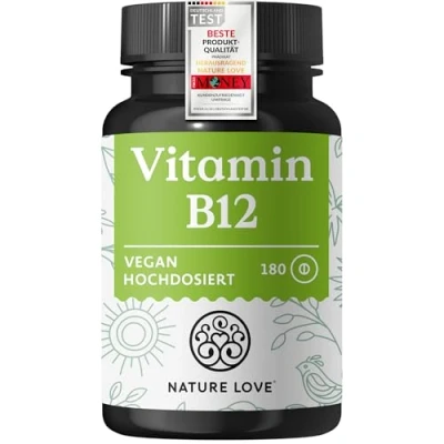 Abbildung von Vitamin B12 ohne Folat 180 Tabletten Nature Love St