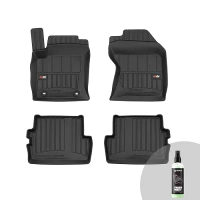 Abbildung von FROGUM ProLine 3D Gummimatten Exklusiven Auto Fußmatten Autofussmatten für Ford Focus I 1998 2004 Die höchsten Kanten