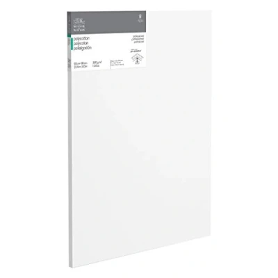 Abbildung von Winsor &amp; Newton 6206032 Professional Keilrahmen aus Baumwollmischgewebe, 385 g/m², 3 fach grundiert, mittlere Körnung, ideal für die Ölfarben und Acrylfarben 60x80cm