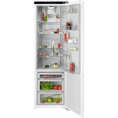 Abbildung von AEG Einbaukühlschrank Serie 9000 Null Grad Schublade für empfindlichere Lebensmittel /360 Cooling/teilbare Glas Ablage flexible Aufbewahrung /1780 mm / 274 L/Festtür/D TK9ZS181DC