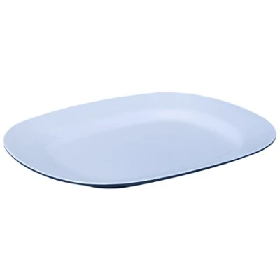 Abbildung von Bo Camp Teller 100% Melamin 31 x 25 3 zweifarbig grau