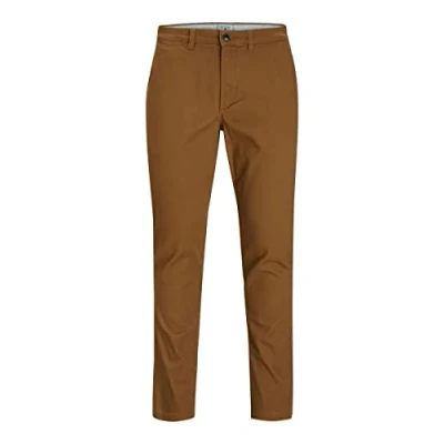Abbildung von JACK &amp; JONES Herren Jpstmarco Jjdave Akm Rubber Pants, Rubber, 28 EU