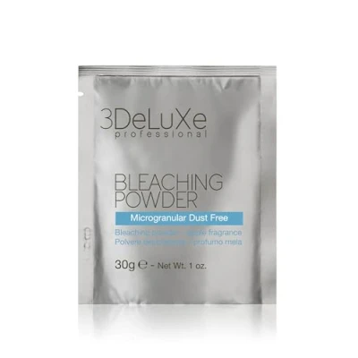 Abbildung von 3Deluxe Blondierpulver SACHET blau im Alu Beutel 30g