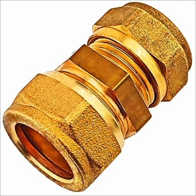 Abbildung von Klemmverschraubung für Kupferrohr alle Sorten Winkel Bogen Übergang T Stück ∅ 15 bis 28 mm &gt; Kupplung Rohrdurchmesser 28mm