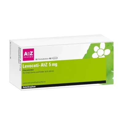 Abbildung von Levoceti abz 5 mg Filmtabletten 50 St
