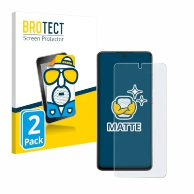 Abbildung von BROTECT Entspiegelungs Schutzfolie für Samsung Galaxy A52s 5G (2 Stück) Matte Displayschutz Folie, Anti Reflex, Fingerprint