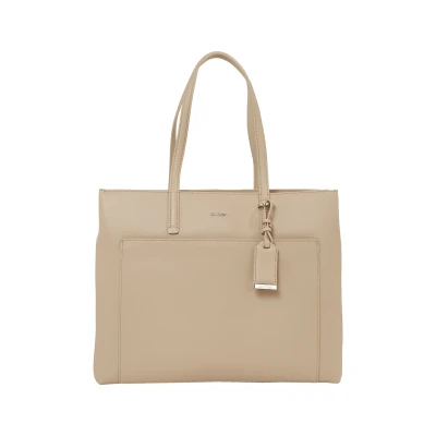 Abbildung von Calvin Klein MUST Medium Shopping Bag, Damen, Größe: One Size, Crockery