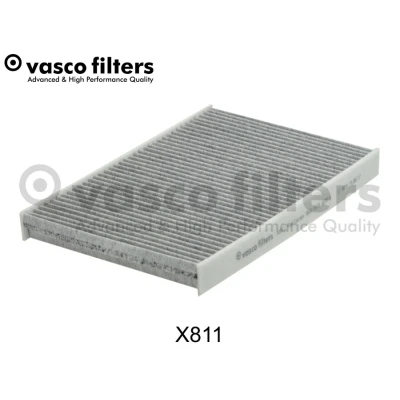 Abbildung von DAVID VASCO X811 Innenraumfilter Aktivkohlefilter 312 220 31 AUDI: A4 B9 Avant, A6 C8 A5 Sportback, VOLKSWAGEN: Touareg III