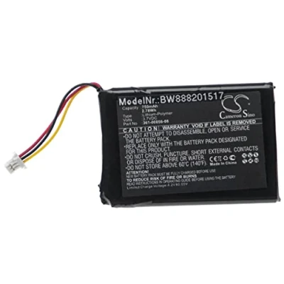 Abbildung von vhbw Akku Ersatz für Garmin 361 00056 08 GPS Navigation Navi (750mAh, 4,2V, Li Ion)