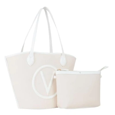 Abbildung von VALENTINO BAGS Covent Shopping Bag Natur/Bianco
