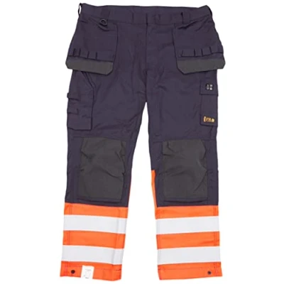 Abbildung von Blaklader 148915138953C50 Multinorm Inhärent Arbeitshose, Marineblau/Orange, Größe C50