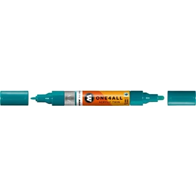 Abbildung von Molotow Permanentmarker One4All Acrylic Twin nachfüllbar 1,5 und 4mm l