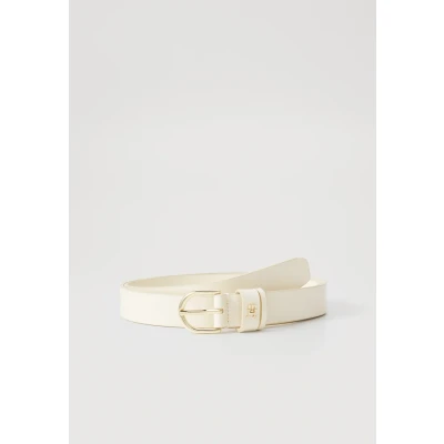 Abbildung von Tommy Hilfiger Essential Effortless Gürtel, Damen, Größe: 75, Ivory