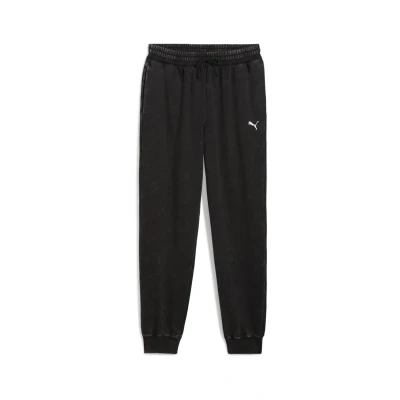 Abbildung von Puma Essentials Elevated Relaxed Wash Jogginghose Herren Mit Print Black Größe: XXL