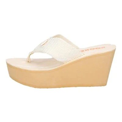 Abbildung von Rocket Dog Damen DIVER Zehentrenner, Beige (Double Cream DB8), 40 EU