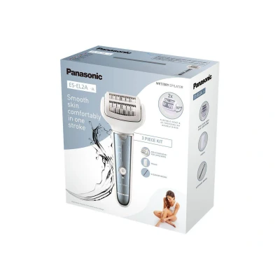 Abbildung von Panasonic Epilierer Nass/ Trocken ES EL2A A / 90, Nass &amp; Epilation