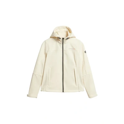 Abbildung von Superdry Outdoorjacke, Damen, Größe: 44, Off white