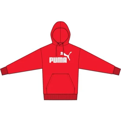Abbildung von PUMA Herren ESS No. 1 Logo Hoodie TR Kapuzenpullis, for All Time Red,