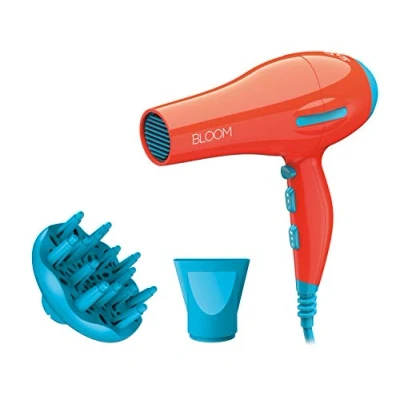 Abbildung von Gama Italy Professional Phon Bloom Flow Ion, Haartrockner mit 2200 Watt Leistung und langlebigem AC Motor, Orange