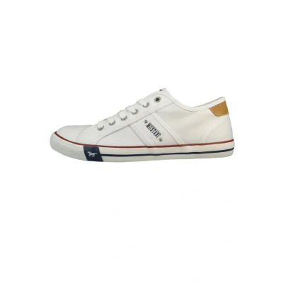 Abbildung von Mustang Shoes Sneaker mit Markenlabel, Freizeitschuh, Halbschuh, Schnürschuh