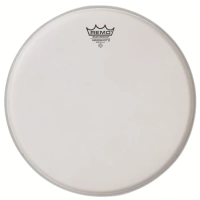 Abbildung von Remo Schlagzeugfell Ambassador X weiss aufgeraut 13&quot; AX 0113 00