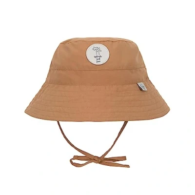 Abbildung von LÄSSIG Baby Kinder Fischerhut Sonnenhut Strandhut Kinderhut Atmungsaktiv Sonnenschutz UV Schutz 80/Sun Protection Fishing Hat caramel, 07 18 Monate, Größe: 46/49