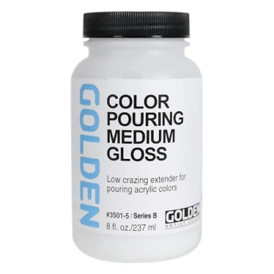 Abbildung von Golden Artist Colors Color Pouring Medium, Gloss finish, 8 ounce bottle (3501 5)