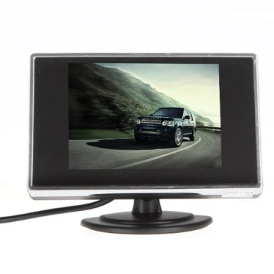 Abbildung von BW 3,5 Zoll TFT LCD Auto Monitor mit Tachen Farbdisplay für Rückfahrkamera