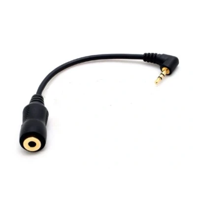 Abbildung von System S Sound Kabel von 2,5 auf 3,5 Klinke für PDA MDA SDA Pocket PC MP3 Player Audio Adapter mm Klinken St. Kupp.