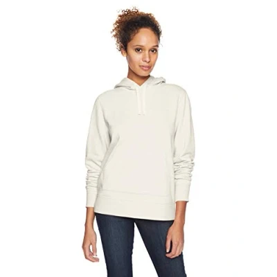 Abbildung von Amazon Essentials Damen Fleece Kapuzenpullover (in Übergröße erhältlich), Haferbeige Meliert, XL