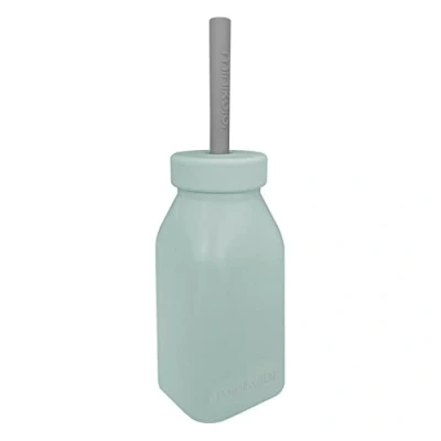 Abbildung von MinikOiOi 101240005 Flasche 200 ml Flasche+Strohhalm Minze